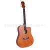 Instrumento Tudo-em-Um Madeira Bass Guitarra de Estudo Cor de Madeira Natural Guitarra Folk 41 polegadas para Iniciantes