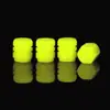 Tapa de válvula de neumático de automóvil, tapa universal para boquilla de aire de coche, núcleo de válvula luminoso