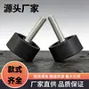 Fabricantes de Dongguan venda quente M8 galvanizado uma palavra botão proteção ambiental abs parafuso plástico 304 aço inoxidável alça