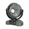 2026 Novo Produto Transfronteiriço Ventilador de Mesa para Exterior Carregamento USB Super Grande Capacidade Luz Controle Remoto Ventilador para Acampamento ao Ar Livre
