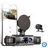 Cámara de salpicadero de nuevo modelo transfronteriza de cuatro lentes y 4 canales 1080P HD Visión nocturna Conectividad Wi-Fi con teléfono móvil Vista panorámica de 360°