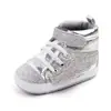Sapatos de Bebê 0-1 Ano Masculino e Feminino Solado Macio Cano Alto Sapatos de Bebê Moda Esportiva Asas Solado Macio Sapatos para Crianças Pequenas 2454
