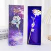 Simulación de siete colores lámina de oro de 24k caja de regalo de rosa tallo único regalo Qixi Día de San Valentín creativo cumpleaños fabricante transfronterizo