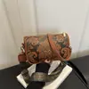 Bolsa de Mujer Estampada con Nuevo Patrón Verano 2026 Bolso Cruzado al Hombro Bolso de Mano Estilo Retro con Patrón Floral Bolsos de Mujer al por Mayor