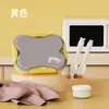 Lonchera Infantil, Contenedor de Plástico para Alimentos Apto para Microondas, Grado Alimenticio, con Tenedor y Cuchara, Lonchera para Estudiantes
