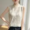 Liquidación de Tienda, Etiqueta Cortada, Marca Descontinuada, Oferta, Top de Encaje Ajustado para Mujer, Nuevo Top de Verano 2025