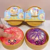 Pan de Emoticono Grande de Maltosa Juguete Squishy para Alivio del Estrés, Rebote Lento Juguete Realista de Comida