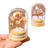 Botella de los deseos de grava de cristal natural Árbol del dinero de cristal Paisaje en miniatura de escritorio Decoración del hogar Adornos de cristal Venta al por mayor
