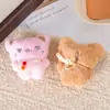 Delantal de chef con lindo ratón de dibujos animados, colgante de ratón de peluche, accesorio de bolso femenino, accesorio para muñeca y accesorio decorativo