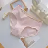 Roupa Íntima Feminina Respirável Algodão Puro Algodão Classe A Cinta Abdominal Cintura Média Quadril Roupa Íntima para Meninas Fofas Calcinhas Doces