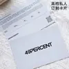 Personalização de Cartão, Cartão de Pós-Venda de Alto Padrão, Cartão Pequeno de Papel Especial de Formato Especial, Devoluções e Trocas de Roupas de Alto Padrão, Cartão Rígido de Agradecimento