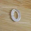 Hebilla de cadena de acrílico transfronterizo de 11 x 16 mm para mascarilla, cadena para colgar gafas, pulsera, accesorios de joyería, venta al por mayor, Europa y Estados Unidos