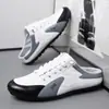 Zapatos de Hombre de Medio Corte para Comercio Exterior Verano Nuevo Estilo Perezosos Slip-On Cómodos Zapatos Casuales Transpirables para Exteriores Zapatos de Punta para Hombre