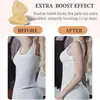 Populares protectores de senos triangulares de doble cara, almohadillas engrosadas en forma de V para sujetadores deportivos y trajes de baño, protectores de senos autoadhesivos, forma de V invertida para hacer que los senos pequeños parezcan más grandes