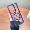 Funda magnética para teléfono S25Ultra Soporte invisible para lente S24Ultra Acrílica todo incluido S23/S22Ultra