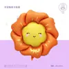 Decorações de Balões de Flores Novas Transfronteiriças para Festas de Dia dos Namorados, Decorações de Aniversário, Balões Matte com Rosto Sorridente, Decorações de Jardim de Infância