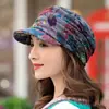 Gorro Cálido Multifuncional con Forro de Felpa para Otoño e Invierno para Mujer, Gorro de Moda Versátil a Prueba de Frío, Gorro Holgado Postparto