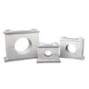 Abrazaderas de Tubo de Aleación de Aluminio de Servicio Pesado Agujero Simple y Doble Tuberías de Aceite Tuberías de Acero Tuberías de Hierro Abrazaderas para Tubos de Cable Abrazaderas para Tubos Hidráulicos Abrazaderas para Tubos de Plástico Marinas
