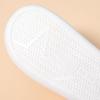 Pantuflas de Algodón de Tela con Suela Blanca Grande para Mujer Invierno Tacón Uso Exterior Cálidas con Forro Polar Interior Suela Gruesa Zapatos de Algodón de Luna para Hombre