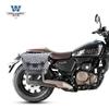 Coche muscle Wolf adecuado para Qianjiang flash 250 bolsa lateral bolsa lateral se puede instalar casco medio casco casco integral con cerradura marco de liberación rápida modificación