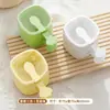 Refrigerador doméstico molde de silicona para paletas caseras infantiles bandeja de cubitos de hielo creativa bandeja de hielo compacta portátil con tapa