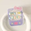 Set de Manicura Infantil para Niños de 3-6 Años 12 Piezas Removible y DIY Pegamento de Gelatina Larga Duración Impermeable y No Dañino para las Uñas Venta al Por Mayor