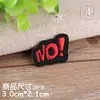 Patches de Emblema Bordados Estilo Britânico Tendência Caveira Punk Decoração de Roupas Patches de Reparo Atacado do Fabricante