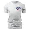 Camiseta de manga corta con cuello redondo y estampado transfronterizo para hombre. Top para hombre de la estación independiente Amazon AliExpress.