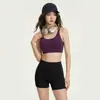 Sutiã Esportivo de Alta Intensidade All-In-One à Prova de Choque com Lindo Design nas Costas, Estilo Fino da Moda, Suporte e Sensação de Pele Nua Sutiã Esportivo de Yoga