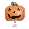 Novo Balão de Halloween em Pé Abóbora Tridimensional Aranha Morcego Balão Pequeno em Pé Filme de Alumínio Decoração de Feriado