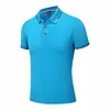 Polo de Algodón y Seda Ropa de Trabajo Personalizada Camisa Cultural Publicitaria Ropa de Trabajo para Grupo Corporativo Camiseta de Manga Corta con Logo Bordado Algodón