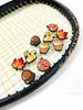 Amortiguador de Vibraciones para Tenis, Edición Limitada de Otoño, Silicón con Dibujo de Hoja de Arce y Calabaza, Accesorio Decorativo para Raqueta