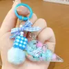 Colgante Llavero Helado de Dopamina Exquisito para Bolso de Pareja Decoración de Llavero de Coche Regalo Venta al por Mayor