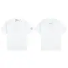 Camiseta Pesada Stone 260g com Estampa de Bússola com Logo, Caimento Solto, Estilo Tendência para Casal, Manga Curta, Unissex