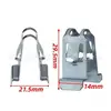 Adecuado para manijas automáticas de techo de coche, paneles decorativos interiores, fijaciones, clips metálicos en forma de U