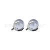 F136 titanio tres garras bola circonita bola clavo de lengua clavo de labio clavo de cartílago del oído accesorios G23 aleación de titanio joyería para perforaciones clavo de oreja