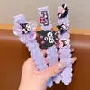 Pegatinas Lindas de Flequillo Kuromi para Niñas, Pegatinas para Cabello Roto, Diademas, Velcro para Niñas, Diademas para Niñas Pequeñas, Diademas, Accesorios para el Cabello