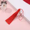 Franja Curta e Grossa de 8cm Novo Estilo Exquisite Franja de Seda de Gelo Acessório Pendurado DIY Sachê Marcador de Página Pingente Materiais para Atacado