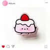 Lindo Clip de PP Acrílico Clip Creativo para Notas Clip Sellador Lindo Regalo Pequeño para Estudiantes Clip Decorativo de Doble Cara Al por Mayor