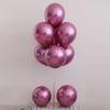 Oferta especial globo de 10 pulgadas 12 pulgadas metal globo de película de aluminio amor globo con cola globo astronauta de papel de aluminio para boda