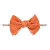 Diadema de nylon con puntos jacquard en relieve y lazo hecho a mano, diadema de nylon súper suave para bebé, accesorios para el cabello para niños, de venta caliente transfronteriza