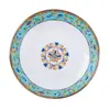Plato, plato, de uso doméstico estilo chino esmaltado de porcelana ósea modelo nuevo 2026, plato para bistec redondo, plato plano, plato de cena de cerámica estilo occidental