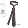 Corbata de estudiante de alta calidad JK/DK para niñas, uniforme escolar, insignia a rayas, decoración de estilo universitario, estilo japonés moderno, hecha a mano para hombres.