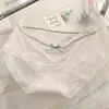 Pantaletas de Hilo de Seda para Niña Estilo Japonés, Delgadas, de Cintura Media, Tallas Grandes, Transpirables, Entrepierna de Algodón Puro, Sin Costuras, Sexy para Mujer, En Stock