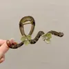 Elegante Pinza para el Cabello con Lazo Estilo Nuevo 2026 para Mujer, Cabello Semirecogido, Pinza de Garra para la Parte Posterior de la Cabeza para Cabello Fino, Sensación de Alta Gama, Pinza de Tiburón