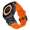 Adecuado para Apple Watch 9 10 11 Explorer Correa de Acero Inoxidable TPU Pulsera iWatch Ultra 49mm