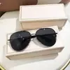 Nuevas Gafas de Sol Metálicas, Gafas de Visión Nocturna para Conducir, Gafas de Sol de Visión de Alta Definición, Gafas de Ciclismo Antirreflejos Ultravioleta, Al por Mayor