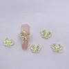 Celebridad de Internet Popular Arte de Uñas Adornos de Mariposa Lujo Ligero Aleación Diamante de Imitación Incrustado Adornos de Mariposa Diamante Color Oro Plata Accesorios para Uñas