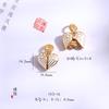 Fuerte retención de color Oro Rosa Blanco alas de amor colgante se puede abrir accesorios de bricolaje pulsera collar colgante mujeres genuinas