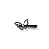 Diseño Original Moda Estilo Coreano Pinza para el Cabello Hueca de Mariposa con Pedrería, Clip Lateral de Lujo Ligero de Gama Alta para el Cabello, Accesorio para el Cabello para Mujeres